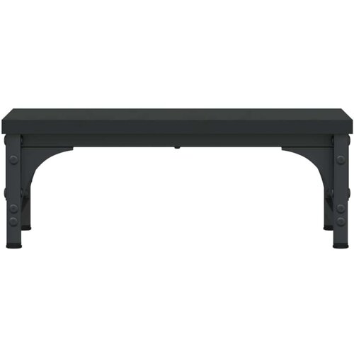 vidaXL Stalak za monitor crni 37 x 23 x 14 cm od konstruiranog drva Cene