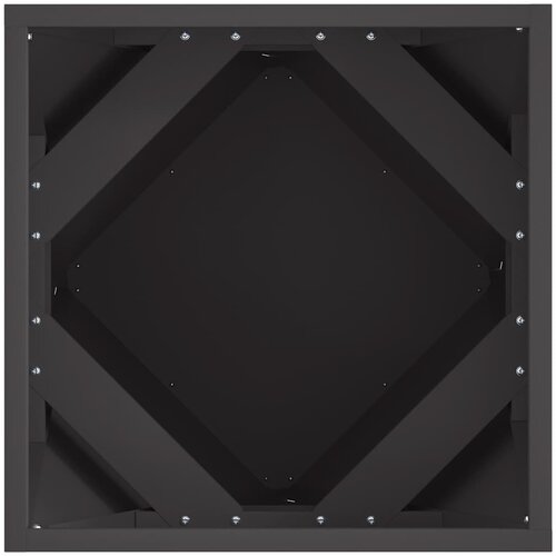  Sadilica 2 pcs Crna 40 x 40 x 40 cm Čelik Slike