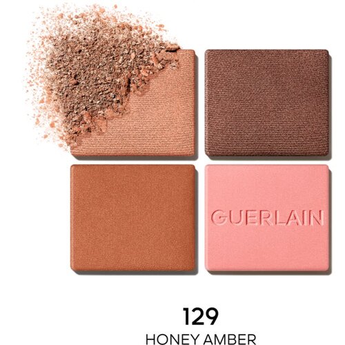 Guerlain Ombres G paleta senčil za oči odtenek 129 Honey Amber 6 g Slike