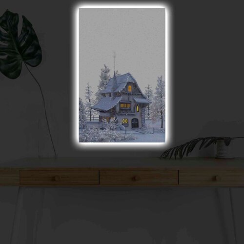 Wallity Slika sa LED osvetljenjem 4570KARDACT - 033, 45x70 cm Cene