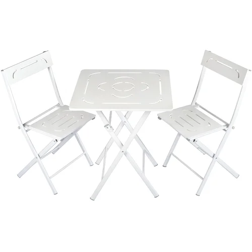 Hanah home Bistro Set 2 vrtna miza s stoloma, (21065151)