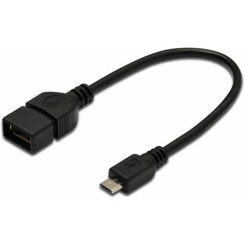 Digitus Kabel USB A-B mikro OTG 0,2m AK-300309-002-S Cene