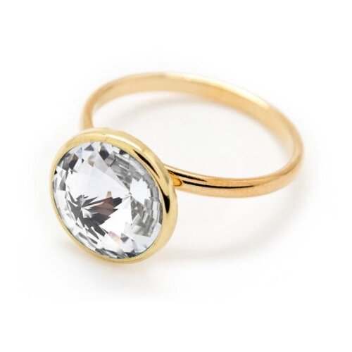 Victoria Cruz basic gold prsten sa swarovski kristalom ( a2522-07da ) Cene