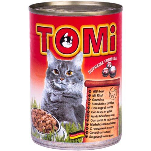 Tomi Hrana za mačke konzerva Govedina 400g Slike