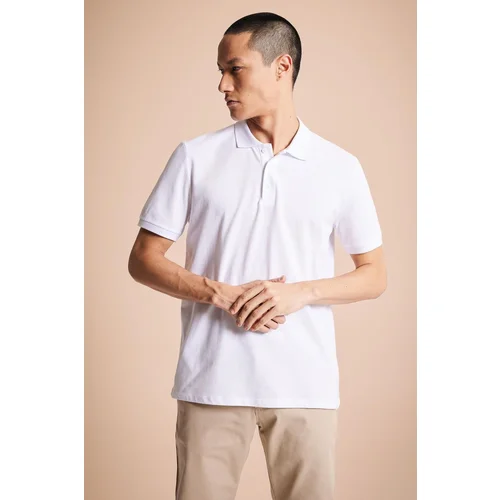 Defacto Regular Fit Short Sleeve 100 Cotton Polo T-Shirt