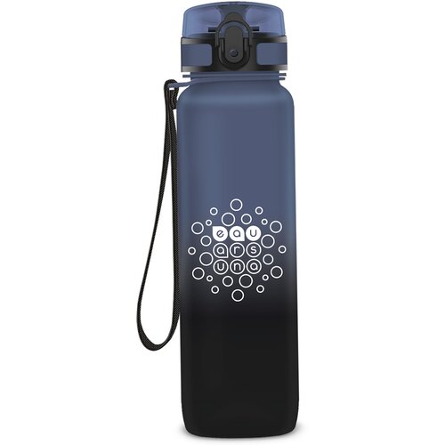 Ars Una bez BPA, matna motivacijska boca s prijelazom boja - 1000 ml - Olujna noć Slike
