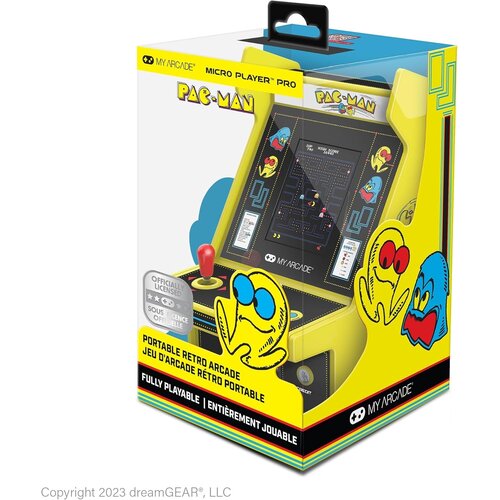 My Arcade PAC-MAN Micro Player Pro prenosna retro arkadna naprava Slike