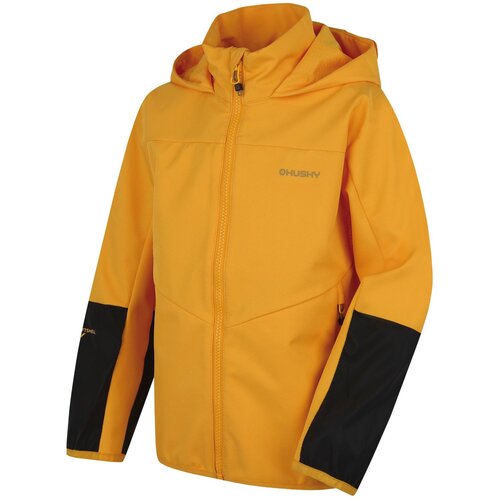 Husky Children&amp;#039;s softshell jacket Sonny K yellow Slike