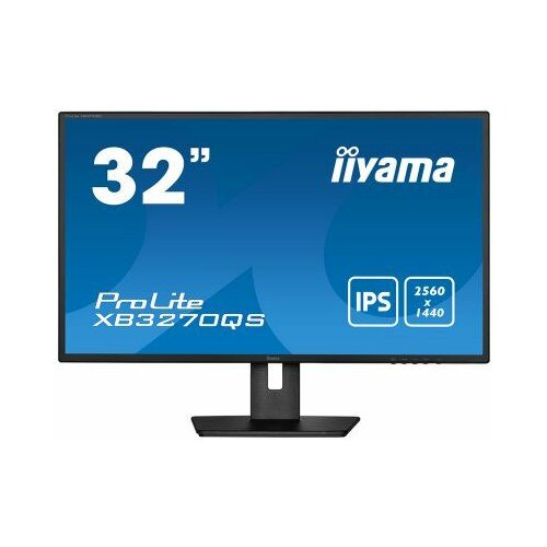 Iiyama 32" IPS-panel, 2560x1440, 250cd/m², 4ms, 15cm Height Adj. Stand, Speakers, DisplayPort, HDMI, DVI Cene