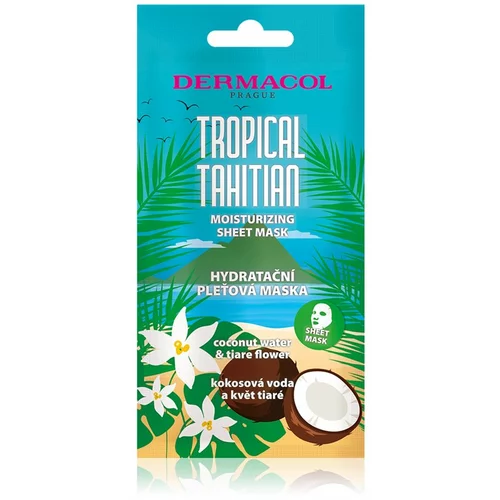 Dermacol tropical tahitian moisturizing maska za lice moisturizing 1 kom