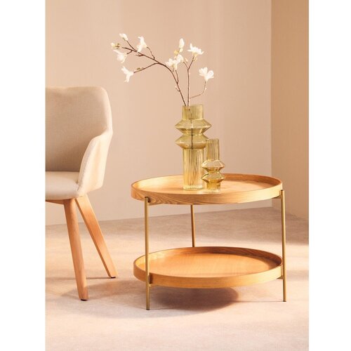 Premier Housewares Okrogla stranska mizica &amp;oslash; 60 cm Viborg &amp;ndash; Slike