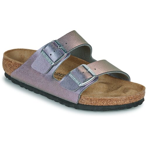 Birkenstock Arizona BF Saffiano Iridescent Viola Srebrna Cijene