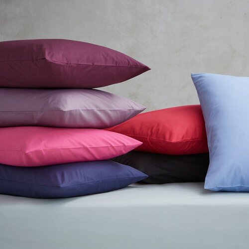 Catherine Lansfield Svjetlo smeđa plahta s gumom od perkala 150x200 cm Easy Iron Percale &amp;ndash; Slike