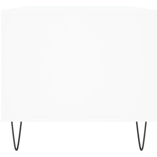  Stolić za kavu bijeli 90 x 49 x 45 cm od konstruiranog drva Slike