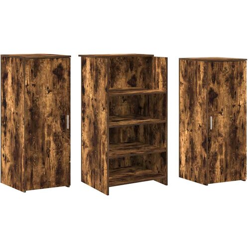  Recepcijski stol 135x50x103,5 cm od konstruiranog drva Slike