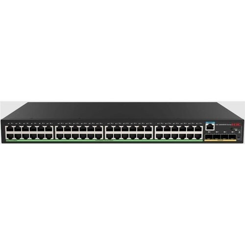 H3C S5000NV6-48P4NS-EI 48G poe+, 4SFP, poe 410W switch Slike