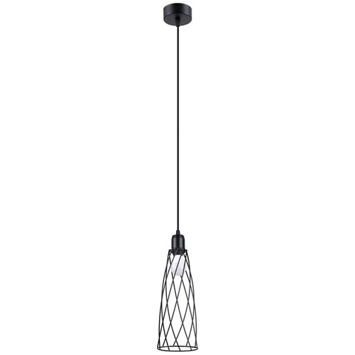 Sollux SL.1165 - visilica na sajli suba 1xE27/15W/230V crna Cene