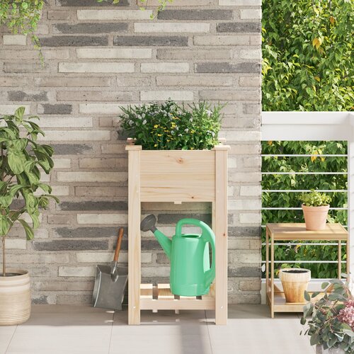 vidaXL Sadiš i sadilice Prirodno drvo Borovina 45 x 45 x 76.5 cm Cijene
