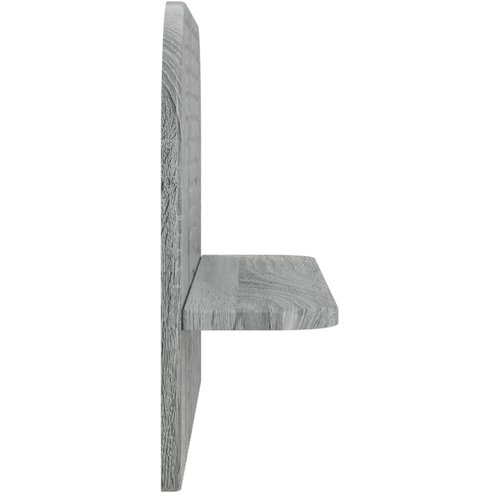  Zidna polica 2 kom. Siva Sonoma 60 x 13 5 x 37 5 cm - Siva Sonoma 60 cm Slike