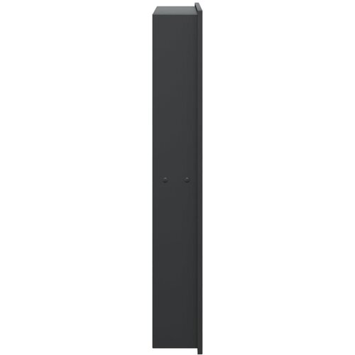  Ni&amp;scaron;a za tu&amp;scaron; mat crna 32x62x9 cm nehrđajući čelik Slike