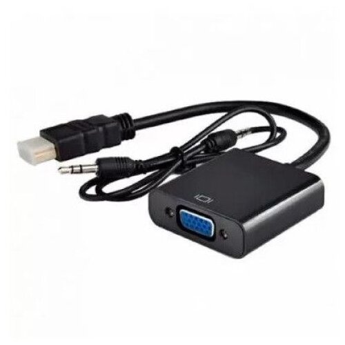 Linkom FAST ASIA adapter-konverter HDMI na VGA + Audio kabl 3.5mm (m/ž-ž) (Crni) Cene