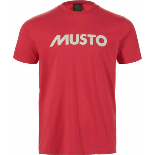Musto Essentials Logo Majica True Red L