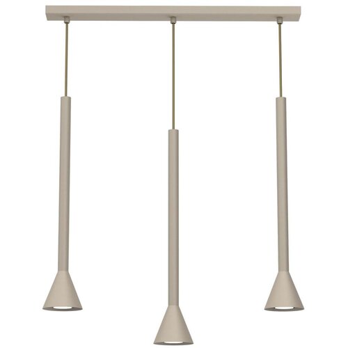  Luster na sajli MAZZO 3xGU10/8W/230V bež Slike