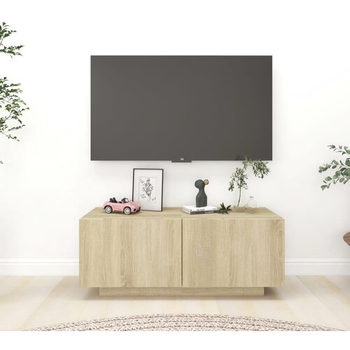 vidaXL TV ormarić boja hrasta sonome 100 x 35 x 40 cm od iverice Cijene