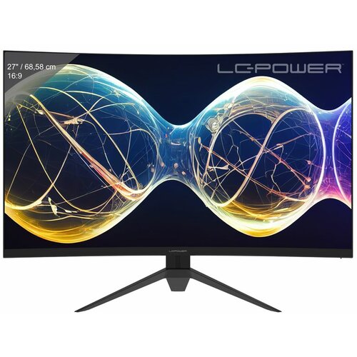 LC-Power monitor 27" LC-M27-FHD-165-C-V3 FullHD 165Hz Curved 2xDP/2xHDMI Audio out Cene