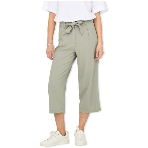 Only Hlače Caro Linen Trousers - Tea Zelena Cene