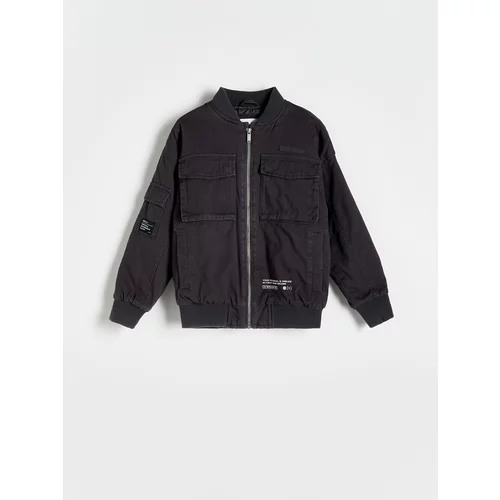 Reserved - BOYS` OUTER JACKET - crno