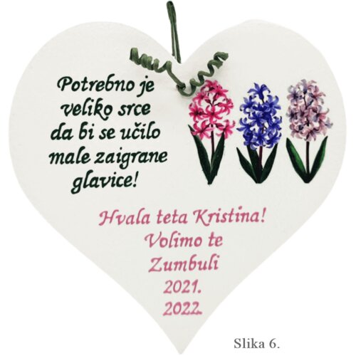  Unikatno drveno srce &ndash; Poseban poklon za učiteljice i tete u vrtiću - 6. - 17881 Cijene