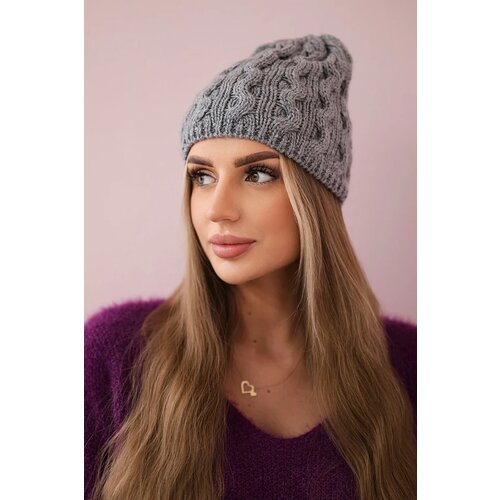 Kesi marka niezdefiniowana Cap with fleece Teresa K285 dark grey Cene