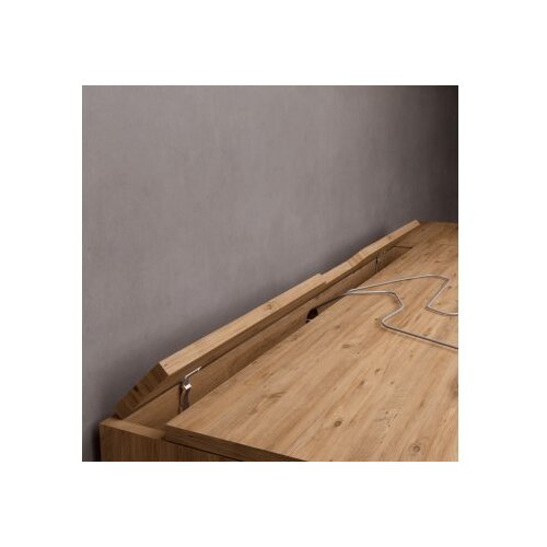 Hanah home atlas 1600-61 atlantic pine study desk Cene
