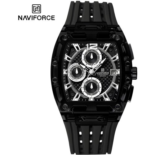 Sat NAVIFORCE SI-38617 - Crna / Srebrna KP38617 Cijene