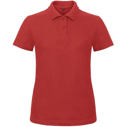  MAJICA KRATKI RUKAVI POLO B&C ID.001/WOMEN 180G CRVENA S Cene