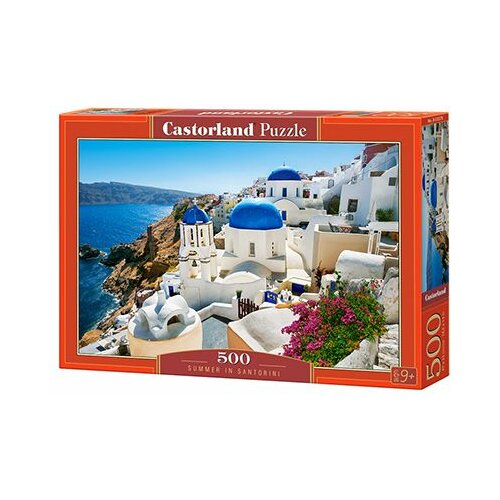 Puzzle Leto na Santoriniju Slike