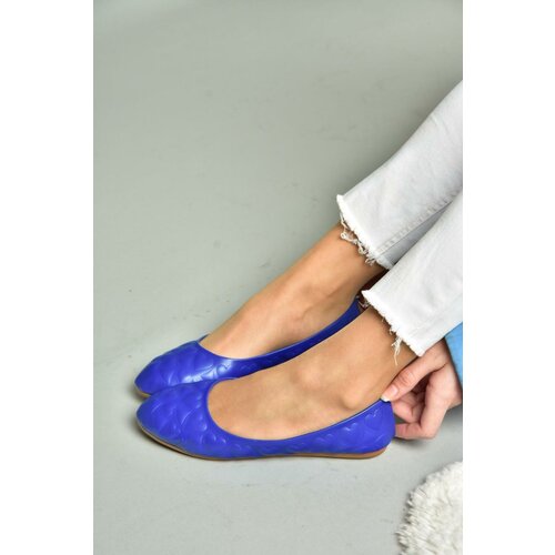 Fox Shoes S314020209 Women's Saxe Blue Flat Slike