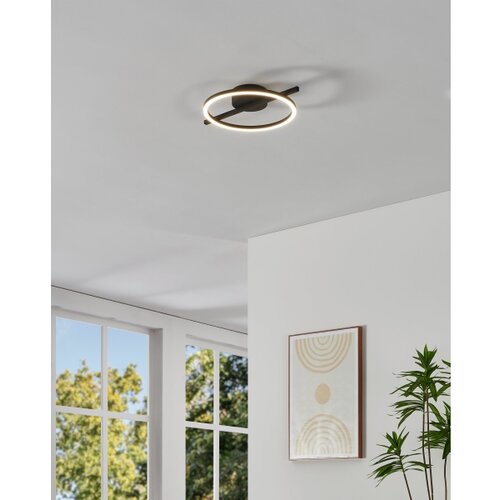 Eglo 901113 - led stropno svetlo amandolo LED/17W/230V, crno, prigu&amp;scaron;iva + daljinski upravljač Slike