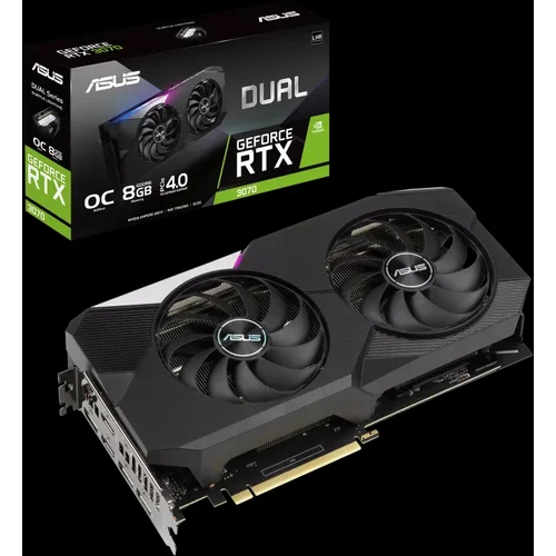 Asus VGA DUAL-RTX3070-O8G-V2NVIDIA GeForce RTX 30708GB GDDR6 256bit;2xHDMI,3xDP