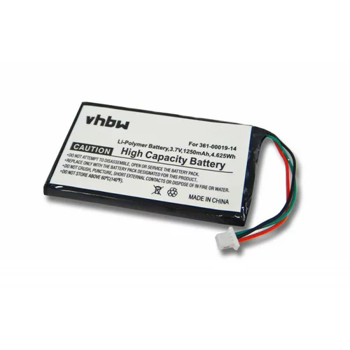 VHBW baterija za garmin Nüvi 200 / 465 / 780 / 1400 / 1690, 1250 mah