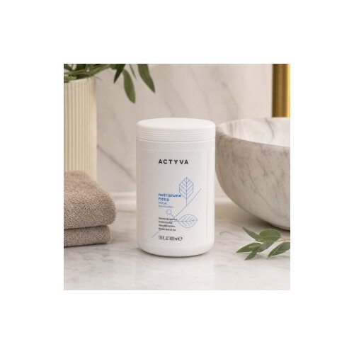 Kemon Actyva Nutrizione Ricca Rich Nutrition Mask globinsko regeneracijska maska za vse vrste las 1000 ml Slike