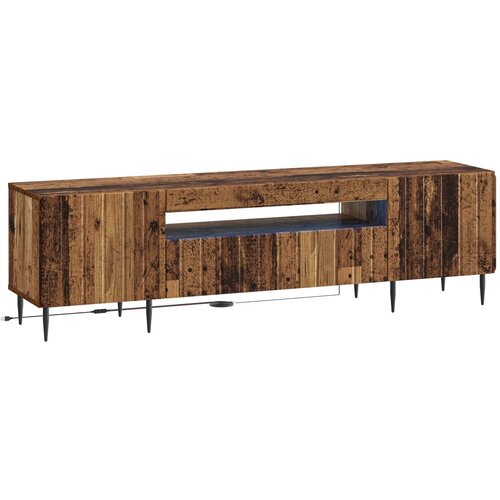  LED TV kabinet Staro drvo Konstruirano drvo Cene