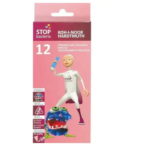 ICO Koh-I-Noor Stop Bacteria 12 olovaka u boji Cene