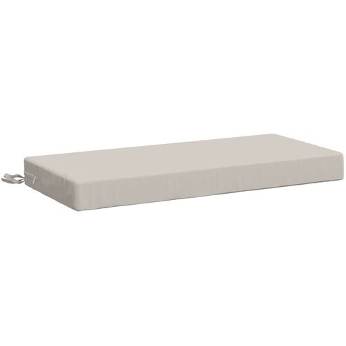  Jastučić za klupu SOEST 100% poliester Bijela 80 x 40 x 8 cm Slike