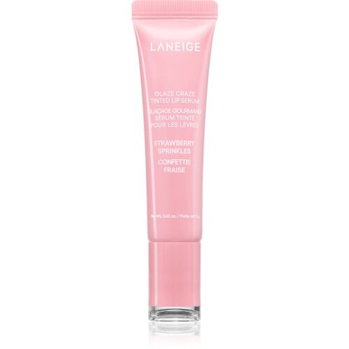 LANEIGE Glaze Craze Tinted Lip Serum balzam za toniranje za usne nijansa Strawberry Sprinkles 12 g Cene