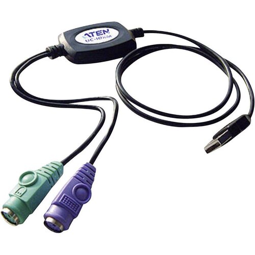 Aten Priključni kabel za PS/2 / USB tipkovnico/mi&scaron;ko [2x PS/2 vtičnica - 1x USB 1.1 vtič A] 0.90 m črne barve, (20416356) Cene