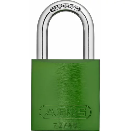 Abus Ključavnica obešanka ABUS 72/40 (aluminij, zelena)