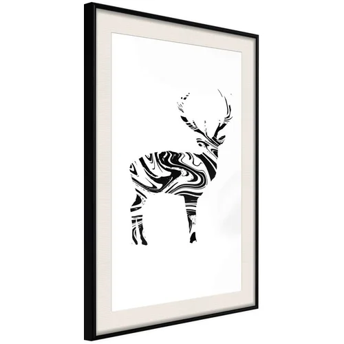  Poster - Marble Stag 40x60