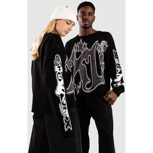 XLARGE Logo Mania Pulover black Slike